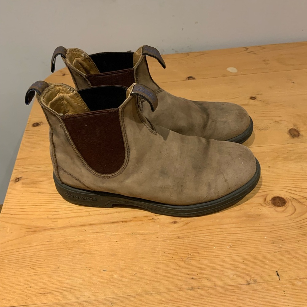 Blundstone Brown Leather Chukka Chelsea Boots Size 9 (Blundstone Auz size 8.5) - Picture 4 of 10